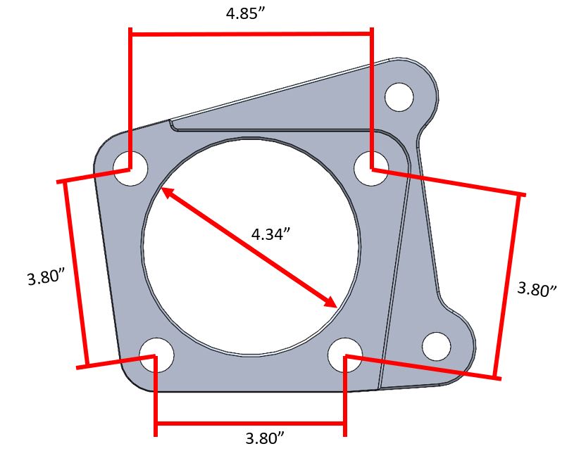Electronic Parking Brake (EPB) kit 99-04 Ford F250 / F350 rear axle (Sterling 10.5) and 99-07 Ford E250 / E350 full float rear axle (Dana 60)