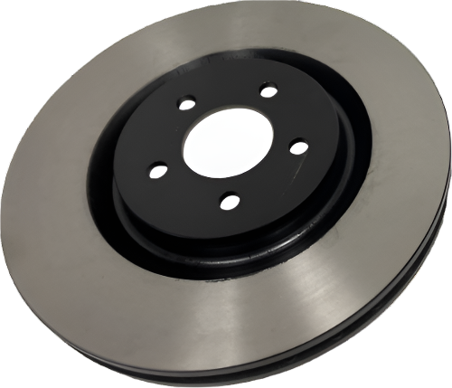 Bored out 14" Mustang brake rotor for Crown Vic