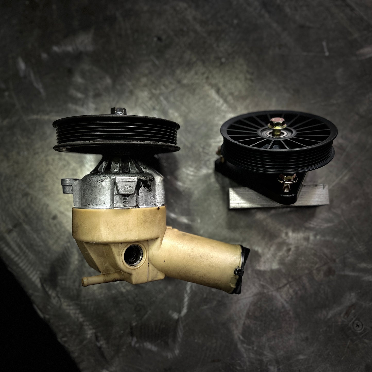 Range Industries Small Block Ford Power Steering Pump Delete Kit (289302351)