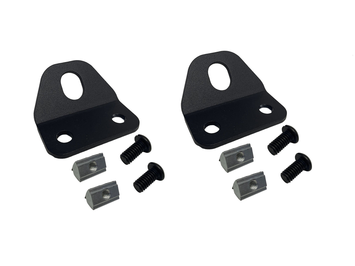 5/16"-18, 45 Degree Tie Down Point, 2 Bolt (2 Pack)