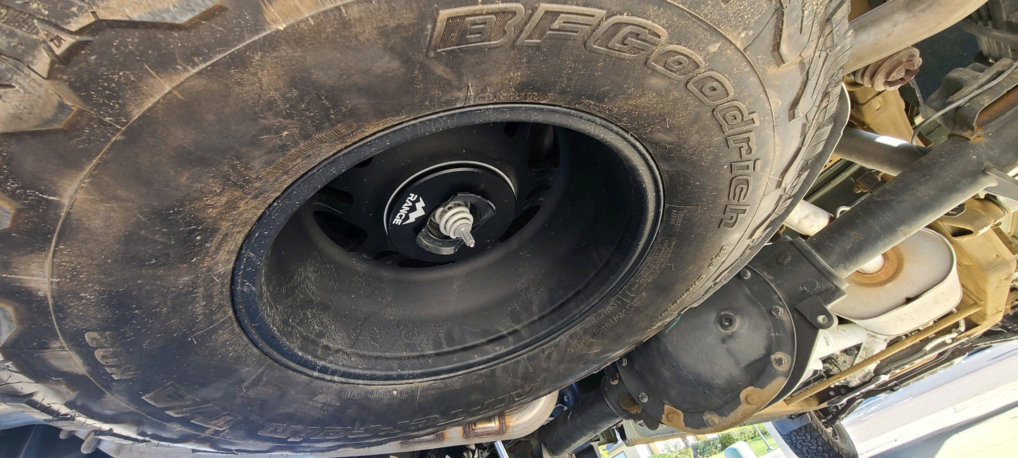 Aftermarket Wheel Adapter for Spare Hoist 106.1mm to 108mm Bore (Silverado/Sierra 1500, Colorado/Canyon, Ram 1500)