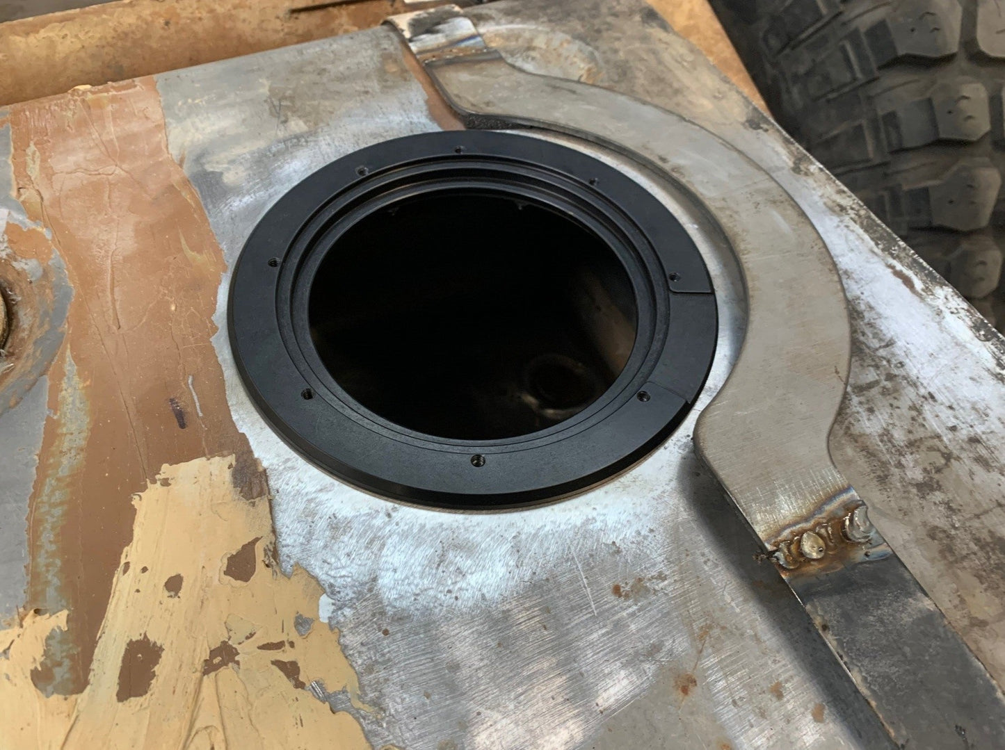 GM Clamp Style Fuel Pump Mounting Ring (Large Diameter)