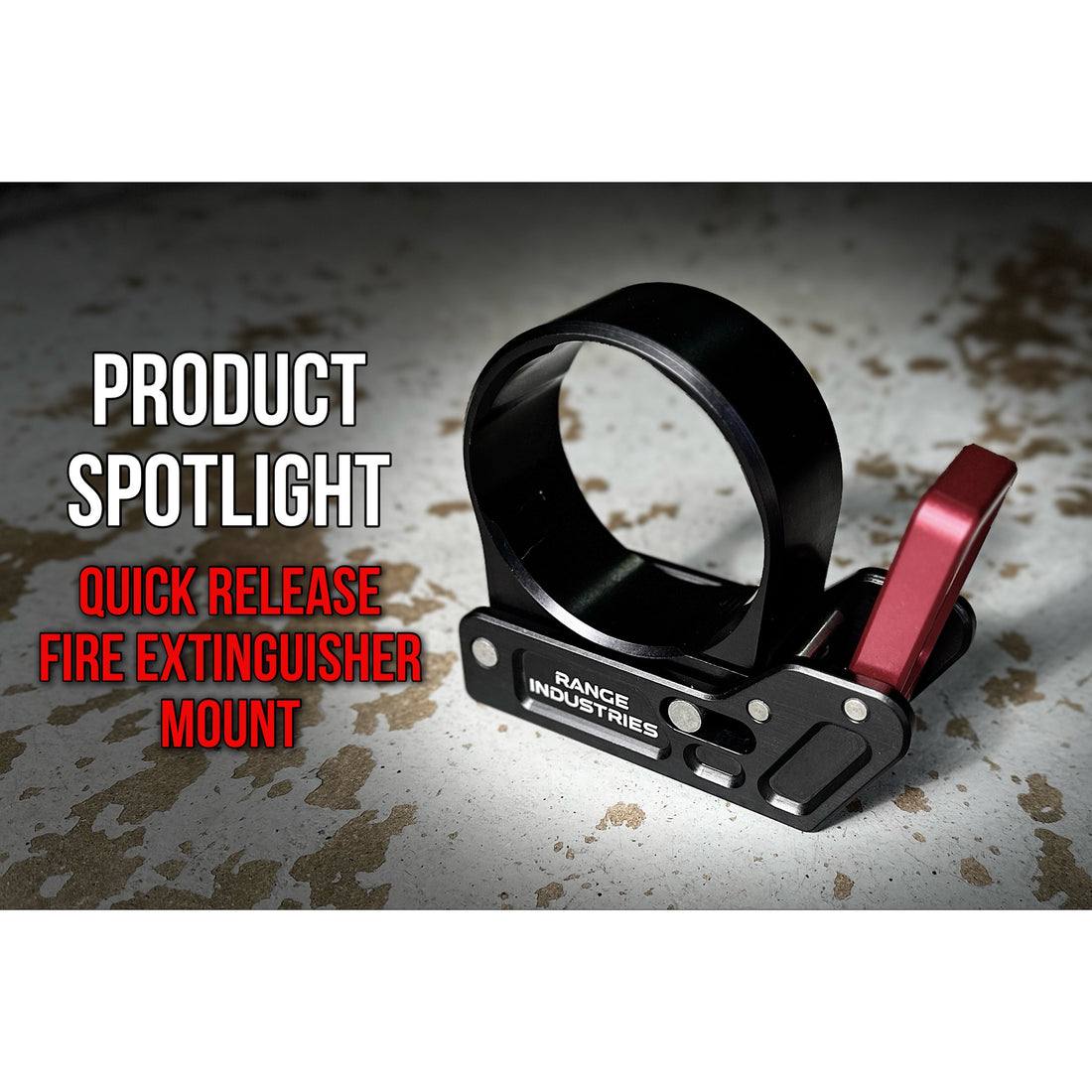Range Review: Quick Release Fire Extinguisher Mount