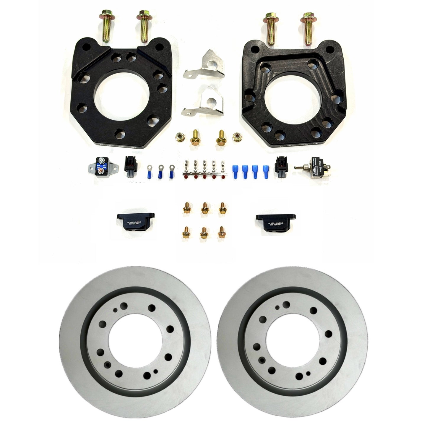 Electric Parking Brake (EPB) Bracket Kit 99-07 GM 14 Bolt (AAM 10.5 & 11.5) V2 w/ABS