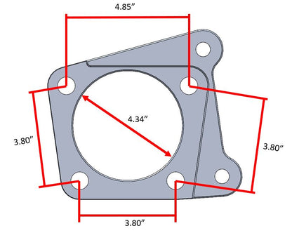 Electronic Parking Brake (EPB) kit 99-04 Ford F250 / F350 rear axle (Sterling 10.5) and 99-07 Ford E250 / E350 full float rear axle (Dana 60)