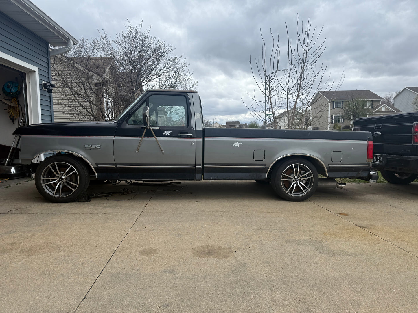 1980-1996 F-150 Bolt-In S-550 / S-650 Mustang Rear Mounting Kit