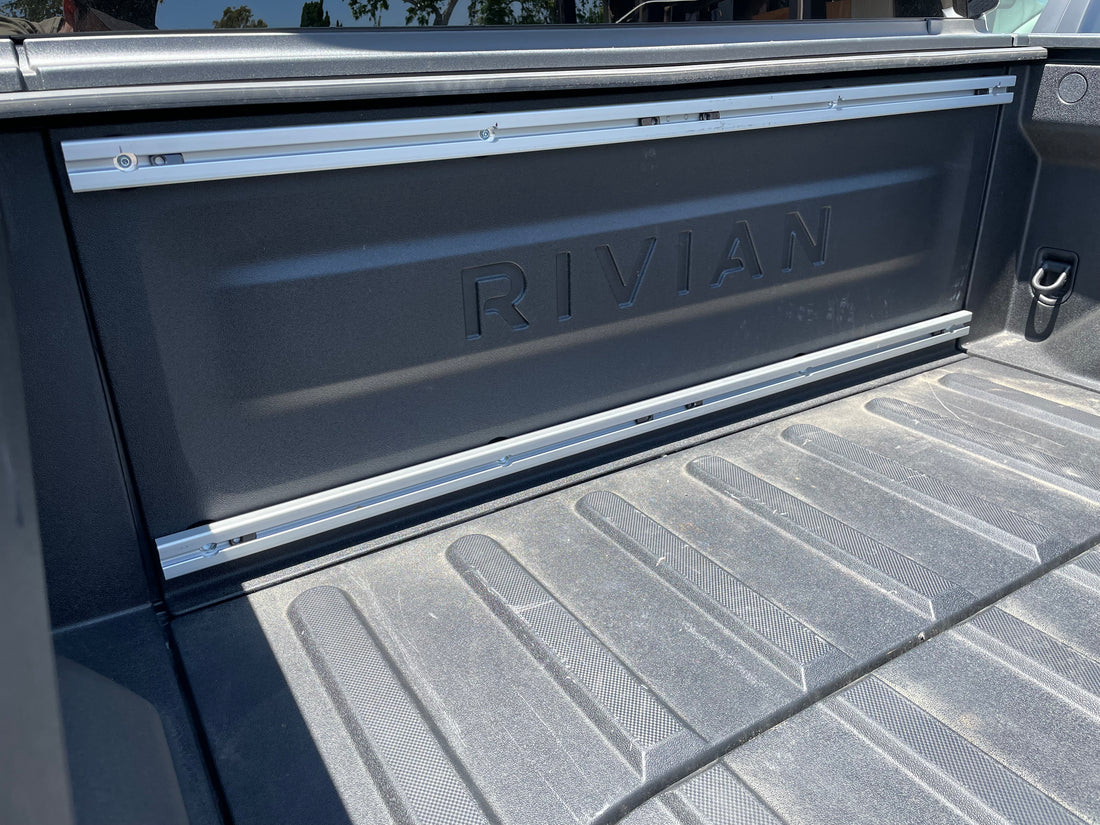 Forward Bed Mounting Rails Compatible With Rivian R1T – Range Industries