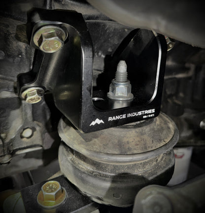 Range Industries Chevy LS to Crown Vic Engine Mounts installed