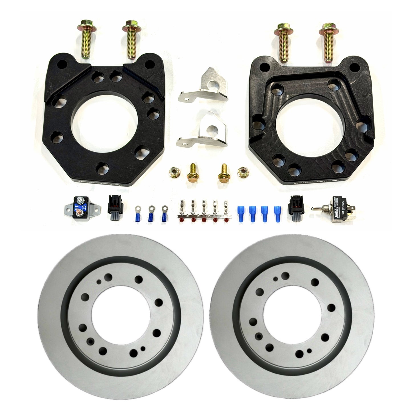 Range Industries Electric Parking Brake (EPB) kit 99-07 GM 14 Bolt (AAM 10.5 & 11.5) V2 ABS
