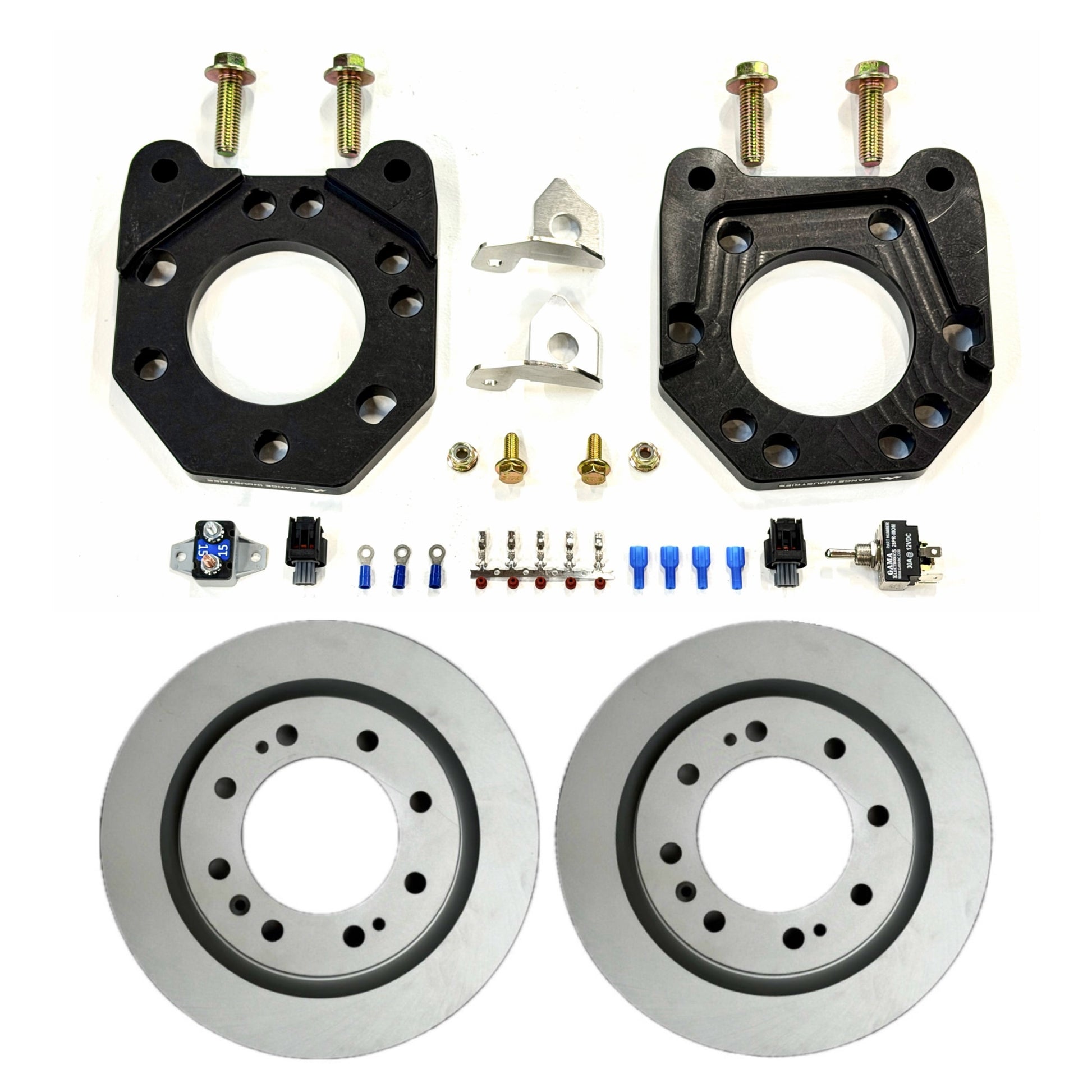 Range Industries Electric Parking Brake (EPB) kit 99-07 GM 14 Bolt (AAM 10.5 & 11.5) V2 ABS