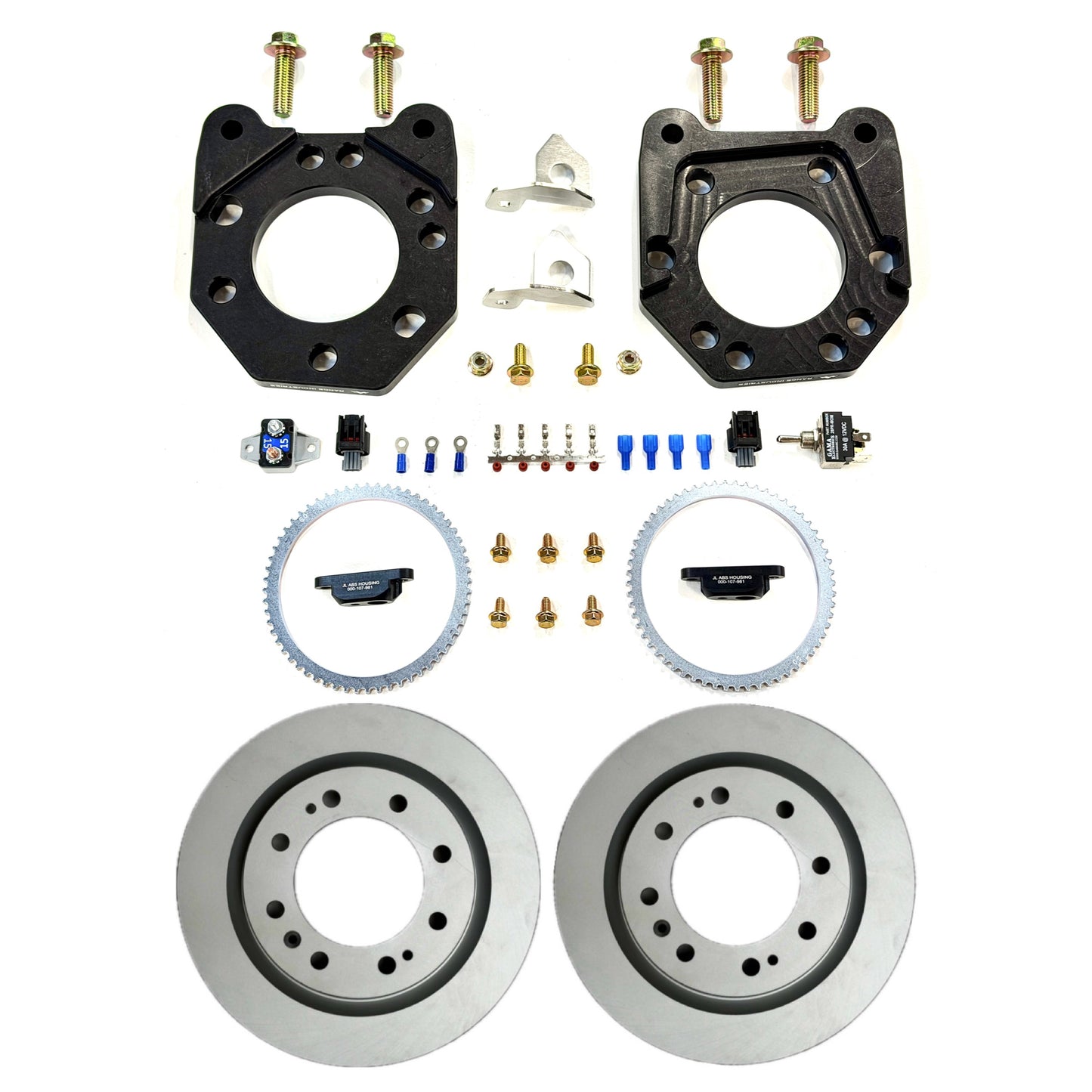 Range Industries Electric Parking Brake (EPB) kit 99-07 GM 14 Bolt (AAM 10.5 & 11.5) V2 ABS Jeep JL