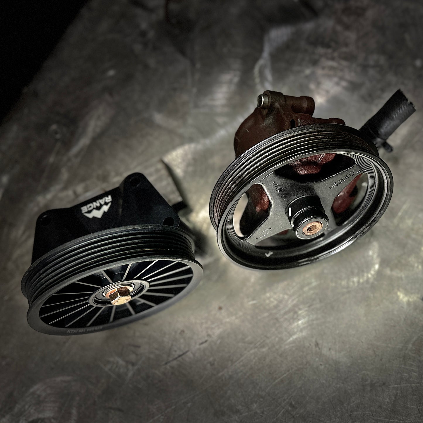 Range Industries Ford 4.6 Power Steering Pump Delete Kit