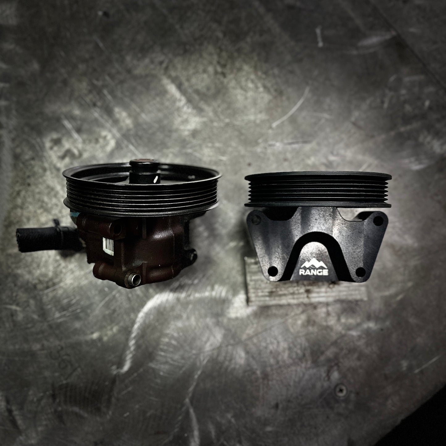 Range Industries Ford 4.6 Power Steering Pump Delete Kit