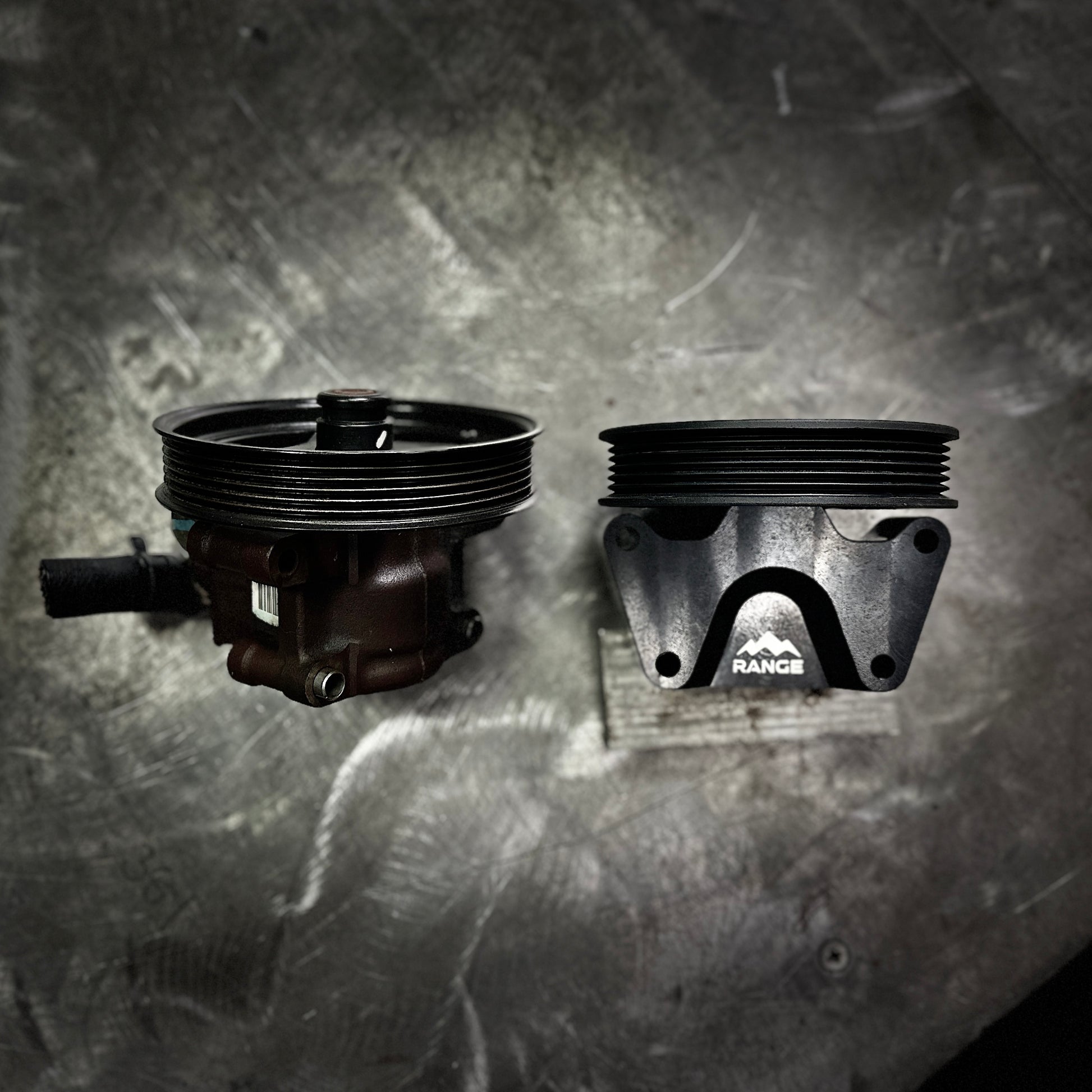 Range Industries Ford 4.6 Power Steering Pump Delete Kit