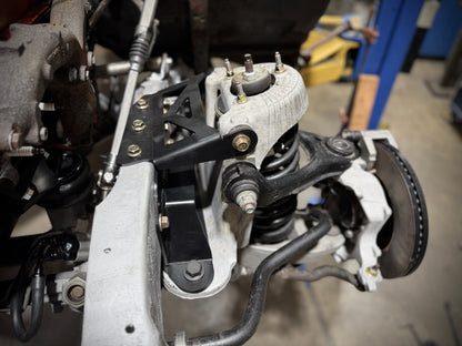 Range Industries 1967–1972 Chevy C10 Crown Victoria Front Suspension Mounting Kit installed