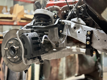 Range Industries 1967–1972 Chevy C10 Crown Victoria Front Suspension Mounting Kit installed