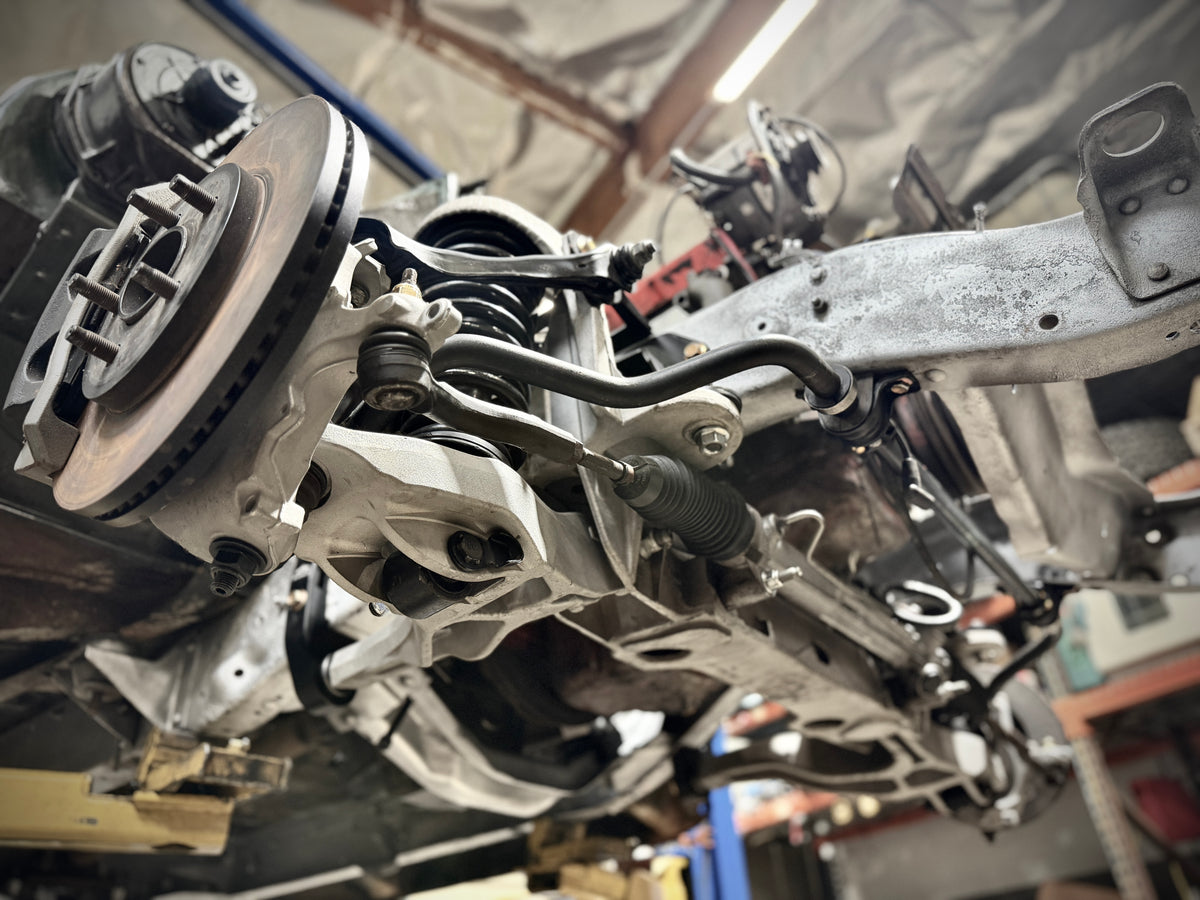 Range Industries 1967–1972 Chevy C10 Crown Victoria Front Suspension Mounting Kit installed