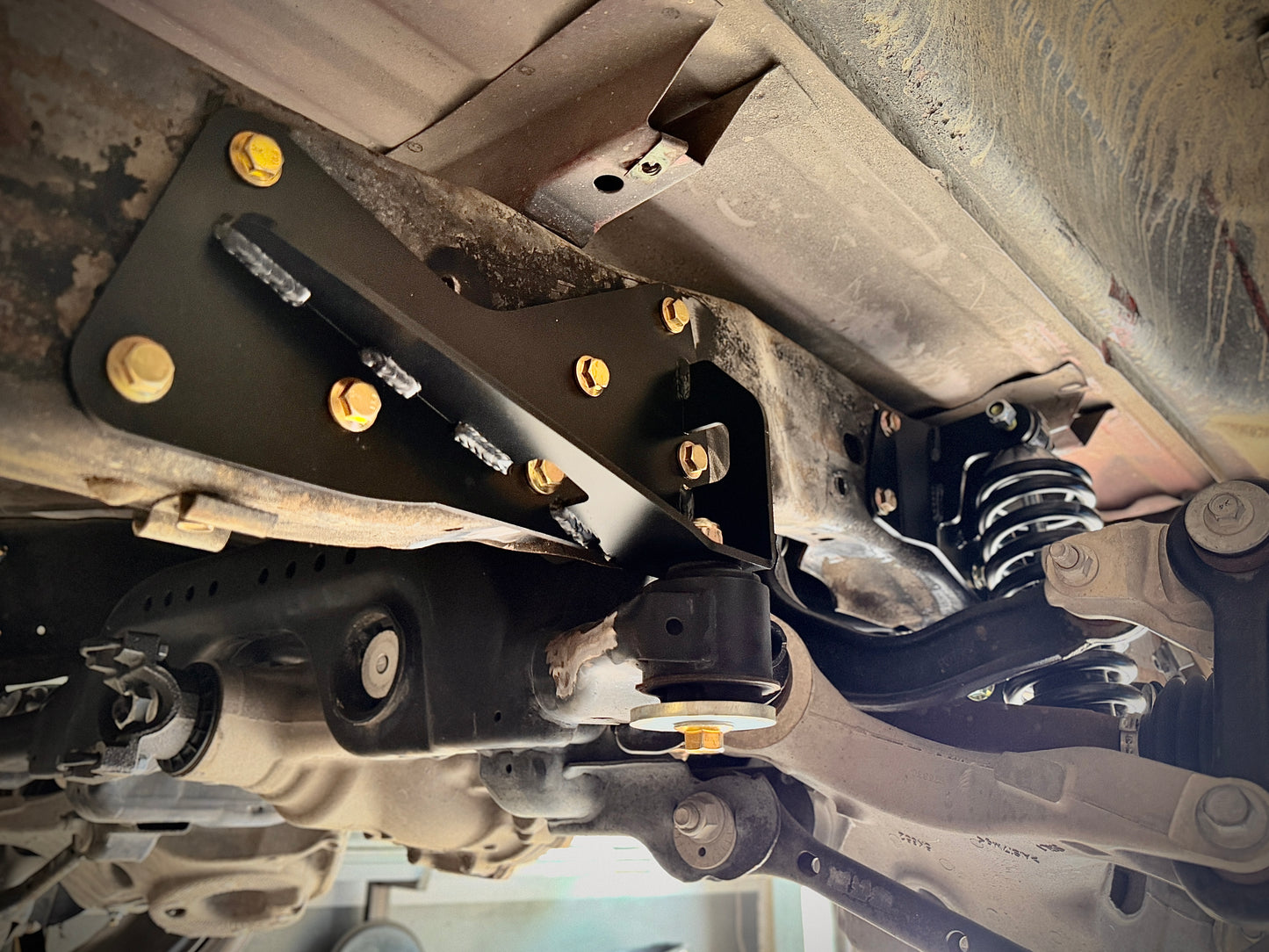 1980-1996 F-150 Bolt-In S-550 / S-650 Mustang Rear Mounting Kit