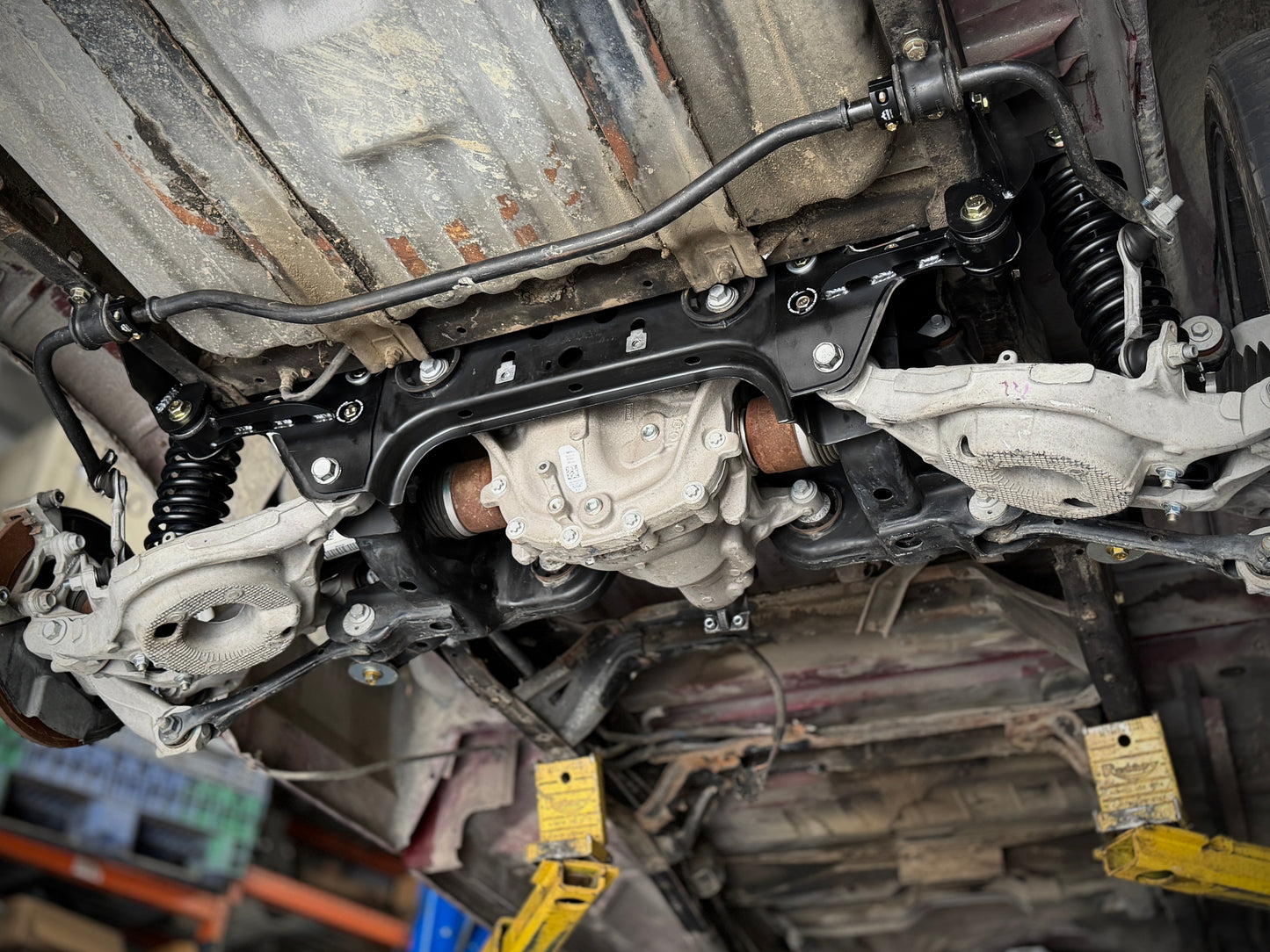 1980-1996 F-150 Bolt-In S-550 / S-650 Mustang Rear Mounting Kit