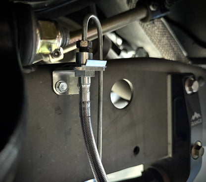 21" Stainless Steel Braided Brake Hoses