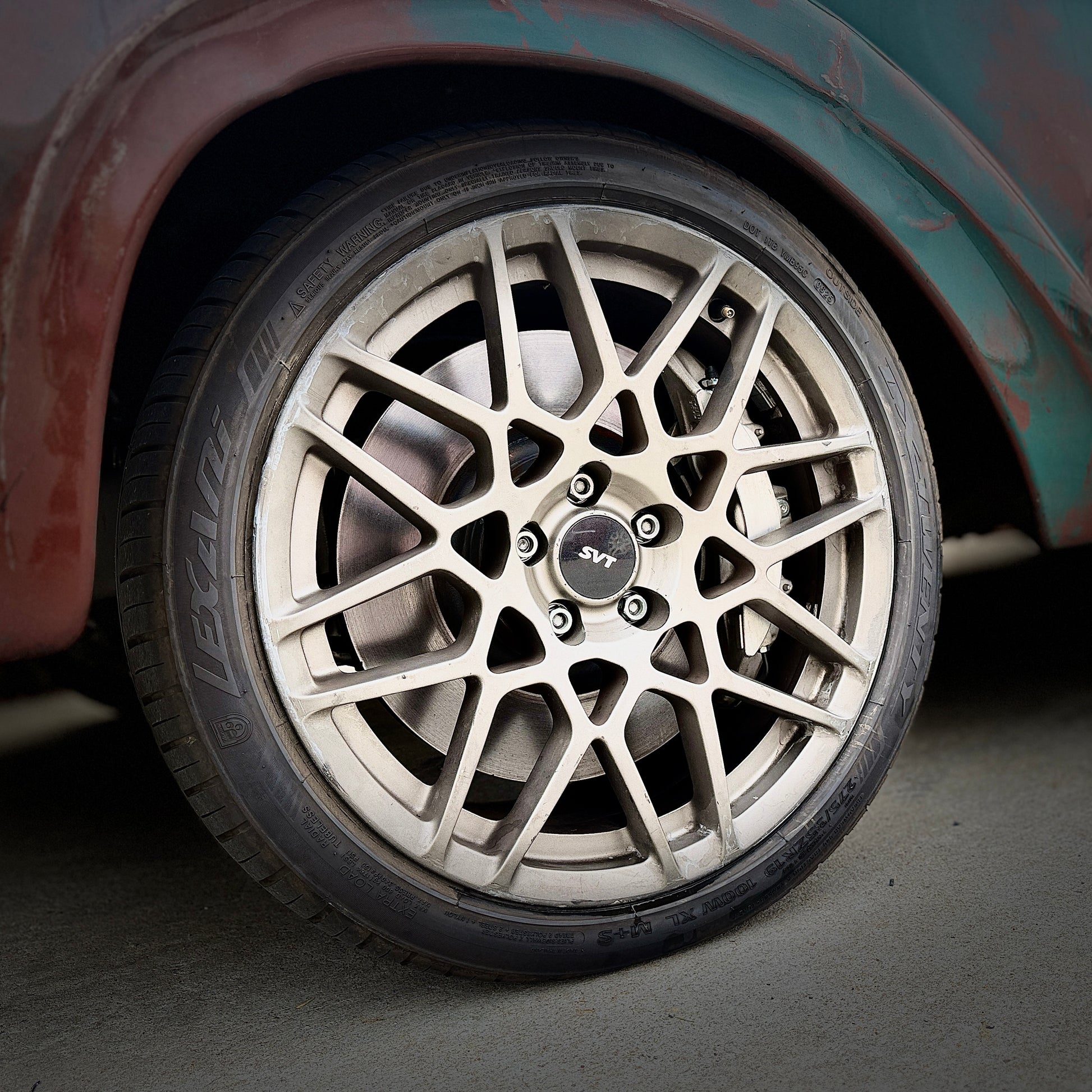 Range Industries Crown Victoria Brembo Modified Knuckle - 6 Pot 15  Rotor Spacer