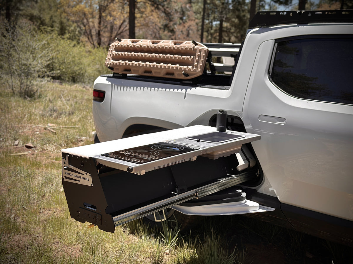 Rivian R1T Compatible Camp Kitchen – Range Industries