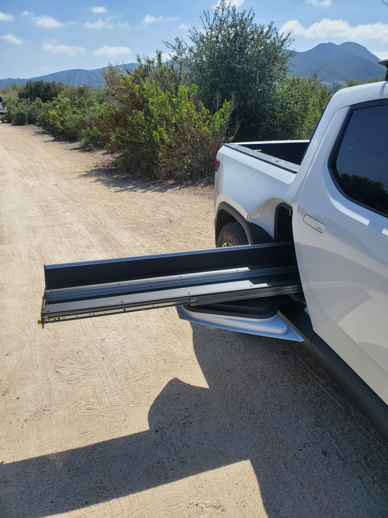 Gear Tunnel Slide Compatible With Rivian R1T