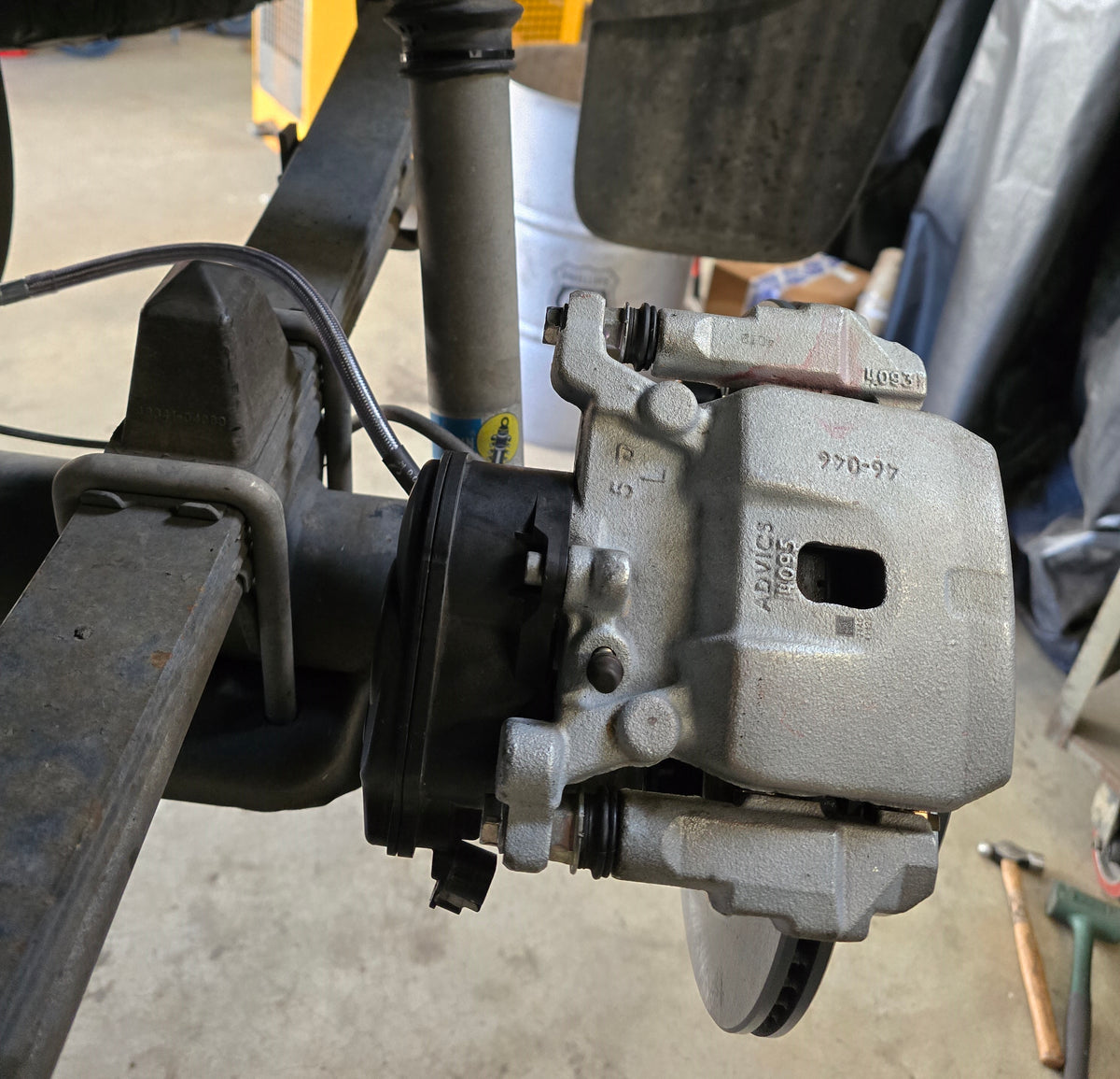 Disc Brake Caliper - Left, Front | Parts | brcf611 Disc Brake Caliper - Left, Front | Parts | brcf611